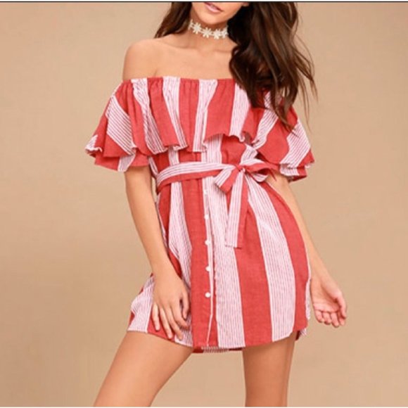 🔴 2 for $20 Faithfull The Brand Amalfi Striped Dress 2 - Picture 4 of 10
